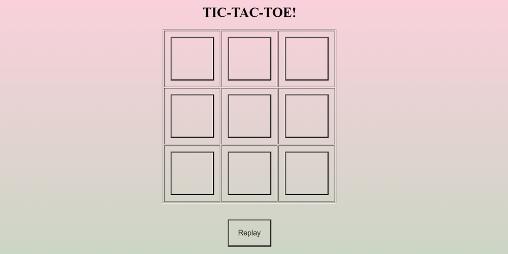 Tic Tac Toe Title Card